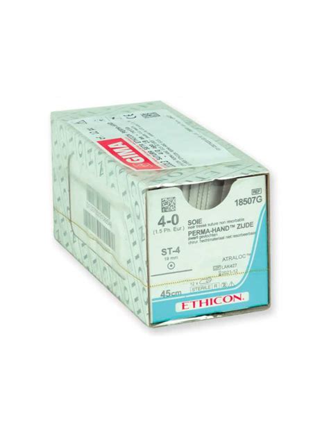 Ethicon Perma Hand Sterile Braided Non Absorbable Silk Suture Pack