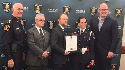 Windsor Police Constable Awarded Order Of St John Ctv News