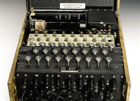 Rare German Enigma Code Machine Sells At Auction For 232000