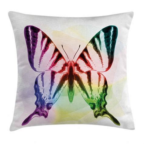 Swallowtail Butterfly Throw Pillow Cases Cushion Covers Home Decor 8