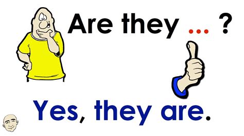 Are They Yes They Are Easy English Conversation Practice