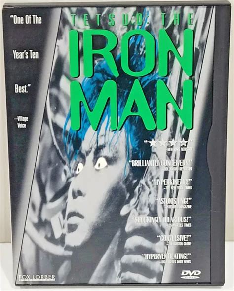 TETSUO THE IRON Man DVD Shinya Tsukamoto Rare OOP Japanese Horror Film