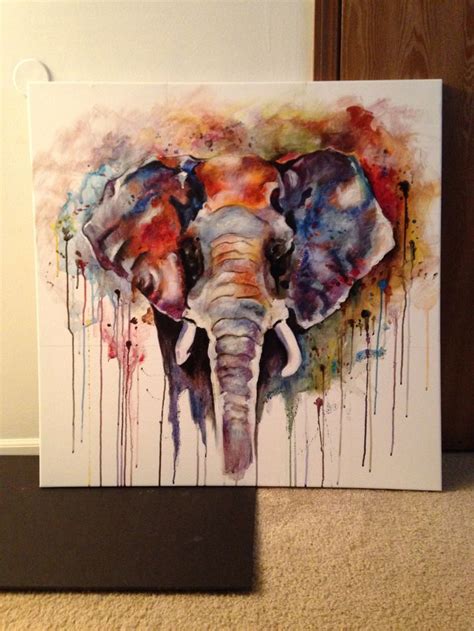 Pop art abstract elephant acrylic painting tutorial easy | satisfying asmr i painted abstract elephant acrylic painting using. Beautiful colorful acrylic painting elephant by Olga ...