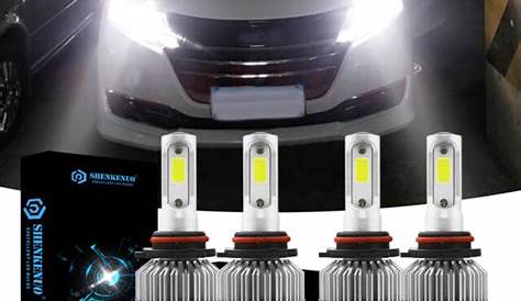 For Honda Odyssey 2005 - 2010 Combo LED Headlight High Low Beam Bulbs