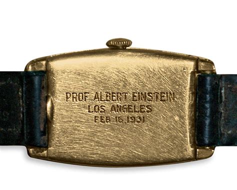 The Unlikely Watch Collector Albert Einstein Watchonista