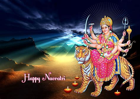 A collection of navratri pictures, images, comments for facebook, whatsapp, instagram and more. Maa Durga Images Happy Navratri