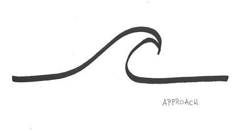 Simple Wave Outline Clip Art Library