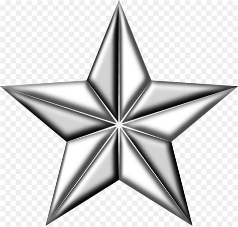 Silver Star Transparent Background Png Clip Art Library