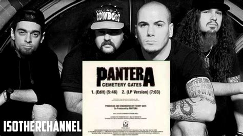 Pantera Cemetery Gates 1990 Singleprcd Youtube