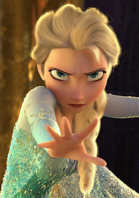 Angry Elsa Rfrozen