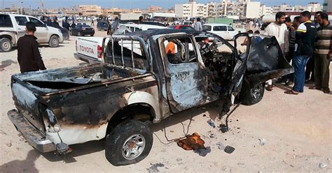 Airport Busy Street Targeted By Bombers As Libya Chaos Mounts