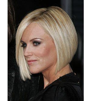 Looking sophisticated, this is a long hairstyle for a square face shape. a sleek angled bob with face-framing layers can soften a ...