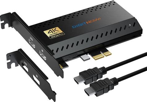 Digitnow Pcie Capture Card 4kp60 Live Gamer 4k Video Capture Card With Hdmi Input