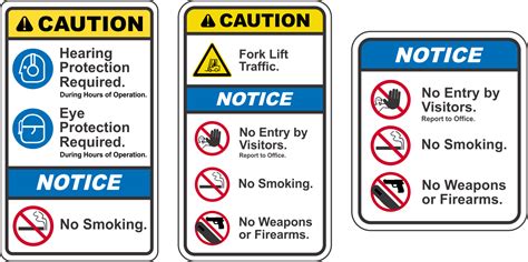 A New Look For Safety Signs The Ansi Z5352 2011 Format Vulcan Inc