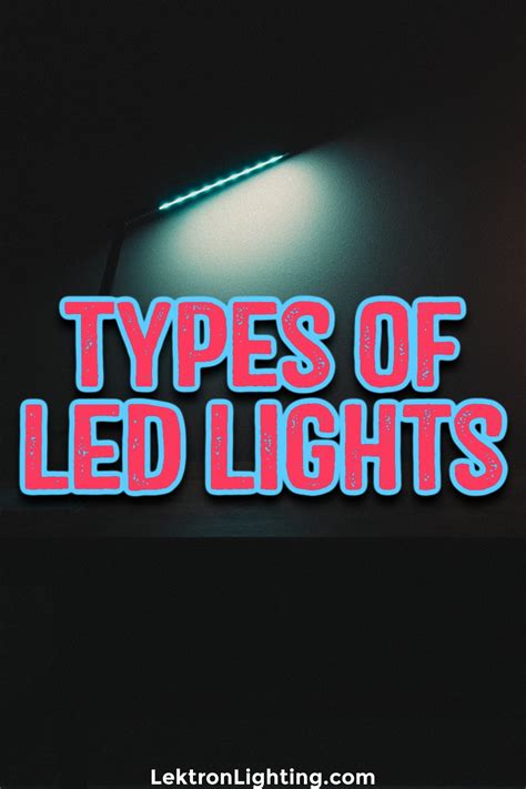 What Types Of Led Lights Are There Lektron Lighting