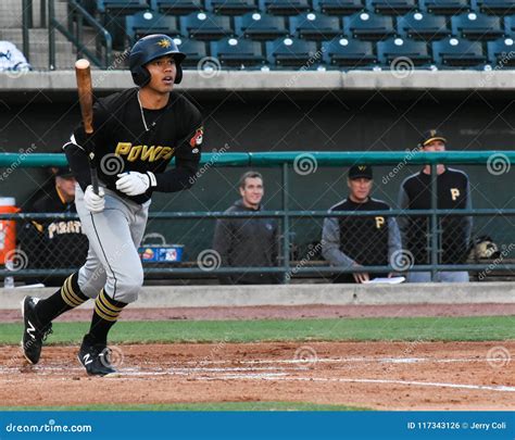 Pittsburgh Pirates Prospect Calvin Mitchell Editorial Photo Image Of Athlete Prospect