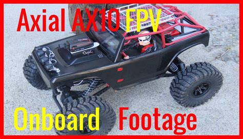 Axial Deadbolt Rc Car Onboard Camera Rock Crawling With Tactic