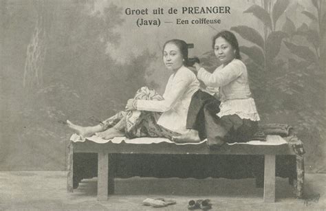 Indonesia Zaman Doeloe Perempuan Sunda Dalam Kartu Pos Zaman Belanda