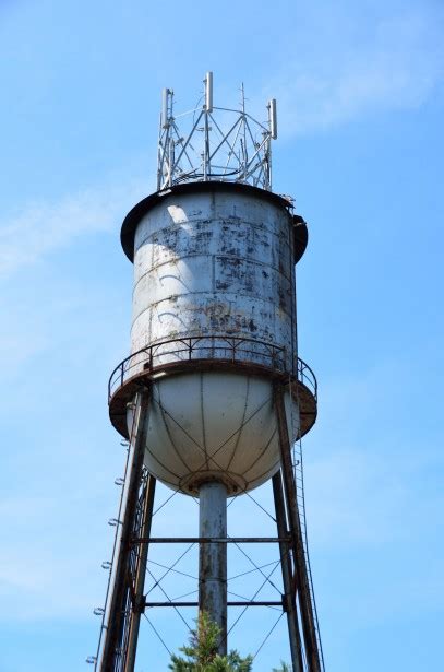Water Tower Now Microwave Tower Free Stock Photo Public Domain Pictures