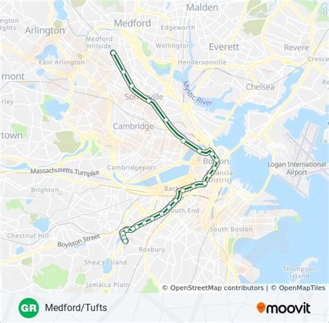 Green Line E Route Schedules Stops And Maps Lechmere Updated