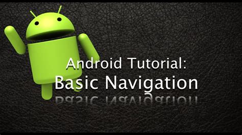 Android Tutorial Getting Started Kitkat Youtube
