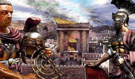 Destruction Of The Temple Of Solomon Siege Of Jerusalem Rom