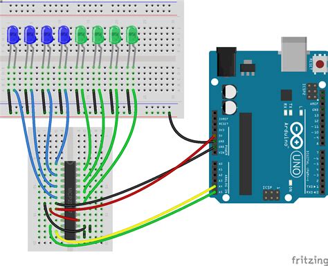 How To Increase The Number Of Digital Pins In Arduino Port Extender