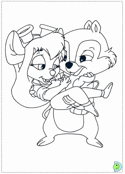32 Chip And Dale Coloring Pages Just Kids