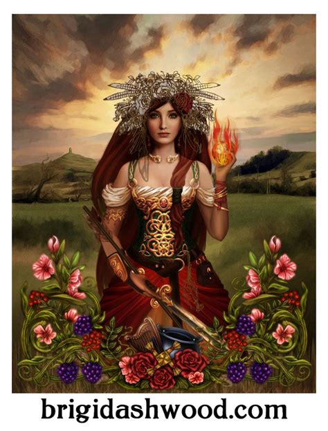 Brigid Ashwood Blog Art And Words — Brigid Ashwood Celtic Goddess