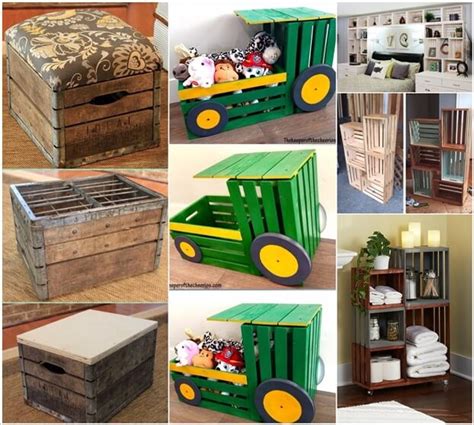 Make Budget Friendly Furniture With Wood Crates