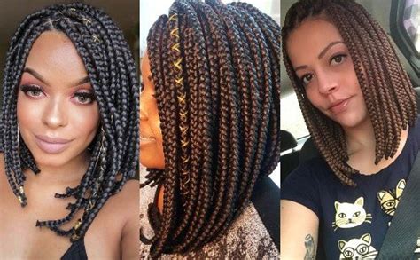 The brushed up hairstyle requires hair to be styled straight up, similar to spiked hair. 20 Best Box Braids In a Bob Hairstyles of 2020