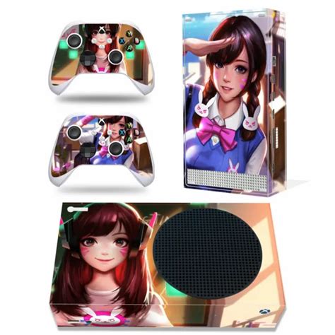 Sexy Anime Girls Xbox Series S Console Skin Decal Vinyl Sticker Wrap