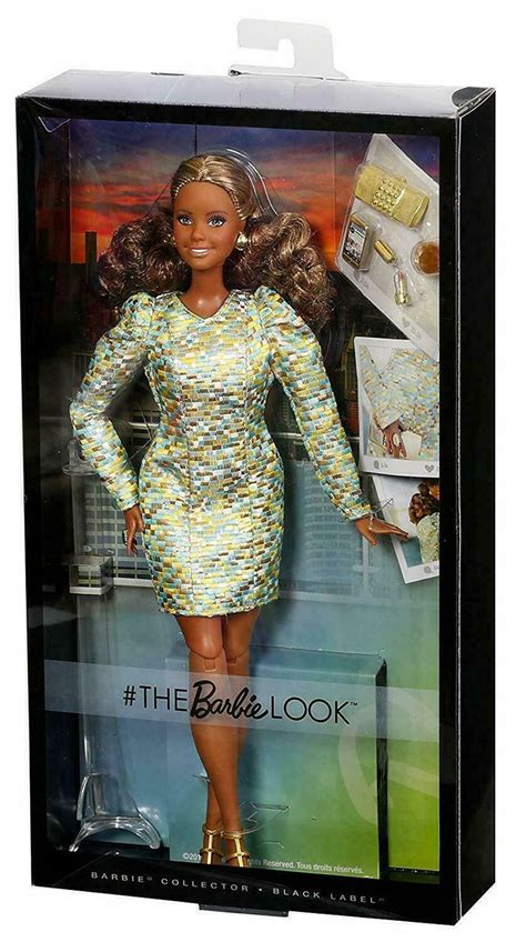 The Barbie Look Nighttime Glamour Barbie Doll Aa Curvy Articulated 887961425000 Ebay In