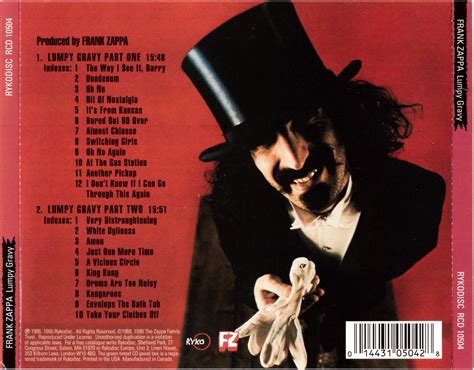 Maybe you would like to learn more about one of these? Frank Zappa - We're Only In It For The Money (1968) + Lumpy Gravy (1968) {1995 Ryko Remaster ...