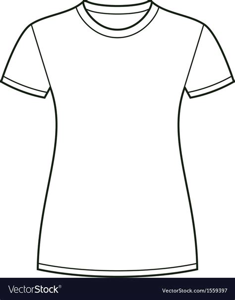 The Charming White T Shirt Design Template Within Blank T Shirt Outline
