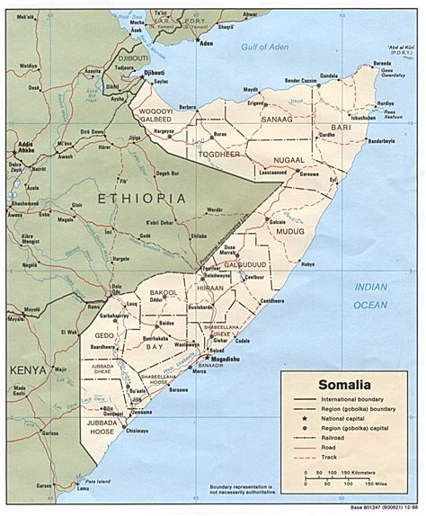 Somalia Maps Perry Castañeda Map Collection UT Library Online