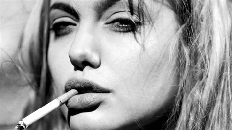 X Angelina Jolie Smoking Wallpapers P Laptop Full HD Wallpaper HD Celebrities K