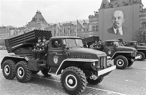 eastern bloc militaries — soviet bm 21 grad multiple rocket launcher