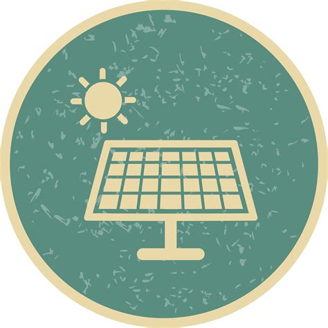 Icono de Vector de energía solar 349295 Vector en Vecteezy
