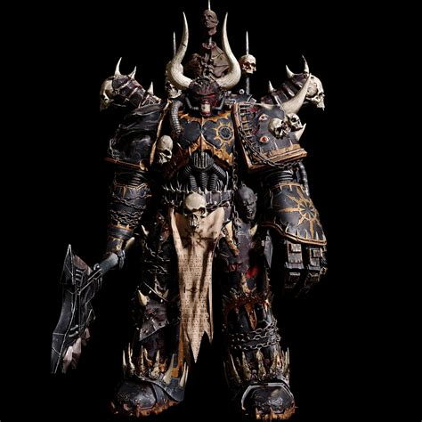 Chaos Space Marine 3d Model Cgtrader