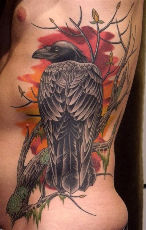 113 Best Images About Crow And Raven Tattoos On Pinterest