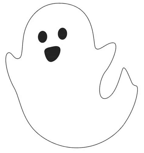 Free Ghost Printables (5 Options) - Freebie Finding Mom