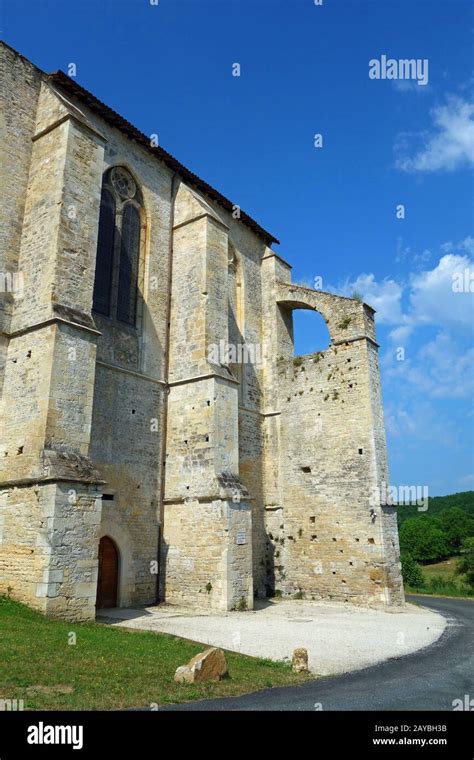 Abbaye De Sainte Marie De Gourdon At Léobard In France Stock Photo Alamy