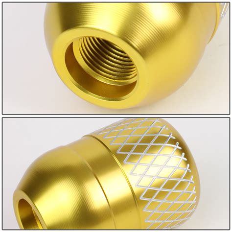 You need to use a gentle cleaner on them to keep them looking like new. Universal 6-Speed Gold Anodized Aluminum Netted Racing ...