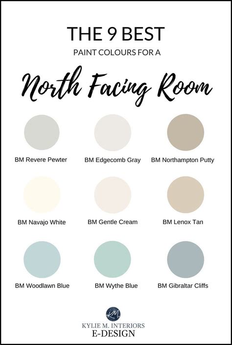 The 9 Best Benjamin Moore Paint Colours For A North Facing