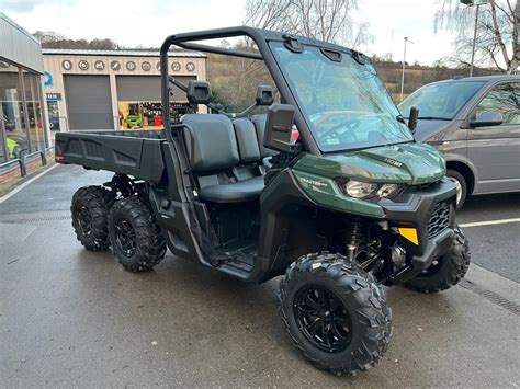 2023 Can Am Traxter 6x6 Farm Utility Vehicle Atv Hd10 Pas In