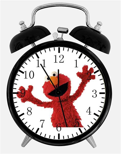 This is probably his dream room elmo bedroom. New Elmo Sesame Street Alarm Desk Clock 3.75' Room Decor ...