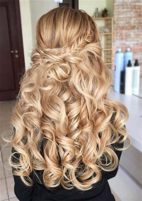 Finish off with some strong hold hairspray to prevent the curls from unraveling through the day. crown braid and curls - 2021 Haircuts, Hairstyles and Hair ...