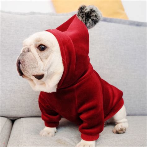 Glorious Kek Pet Dog Hoodies Thicken Dog Clothes Winterautumn Pleuche