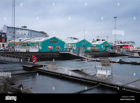 Iceland Reykjavik Old Harbour Stock Photo Alamy